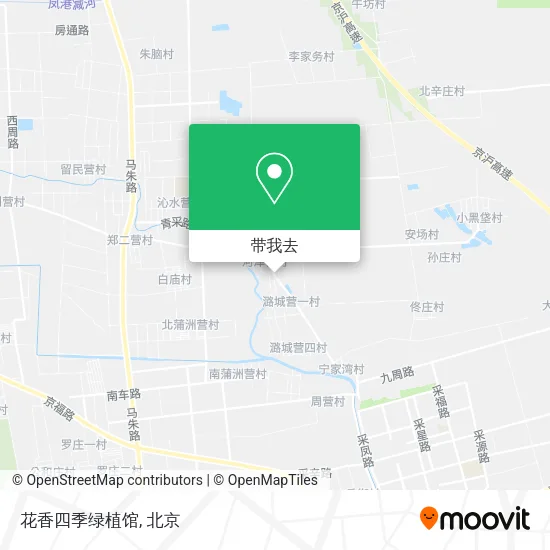 花香四季绿植馆地图