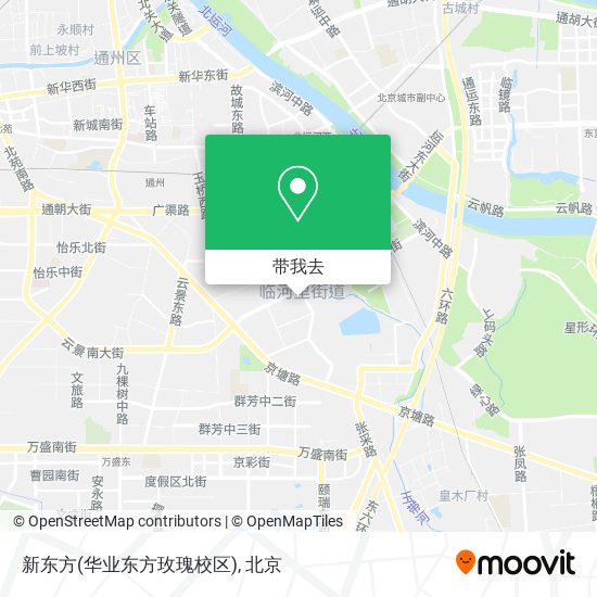 新东方(华业东方玫瑰校区)地图