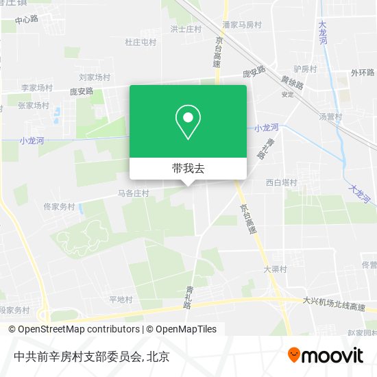 中共前辛房村支部委员会地图