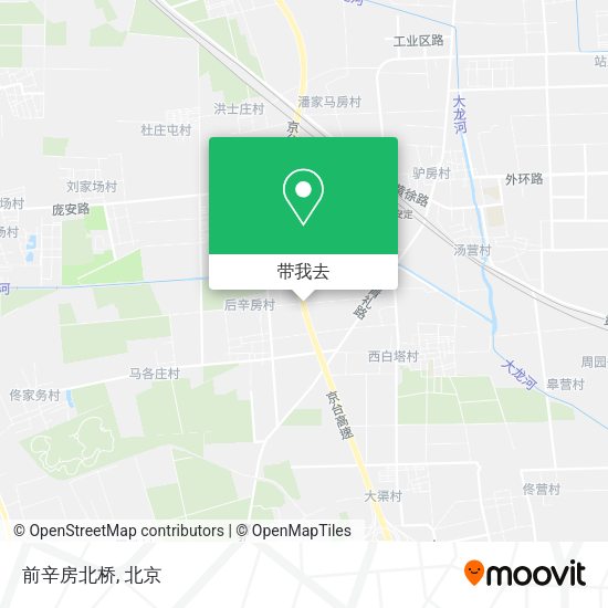 前辛房北桥地图