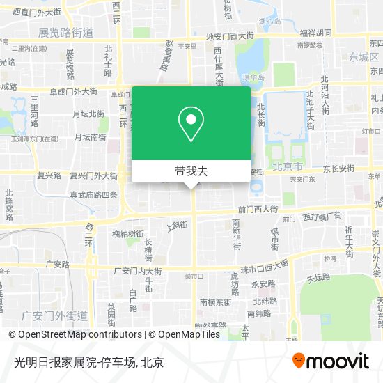 光明日报家属院-停车场地图