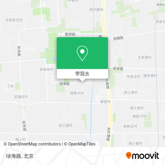 绿海路地图