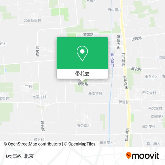 绿海路地图