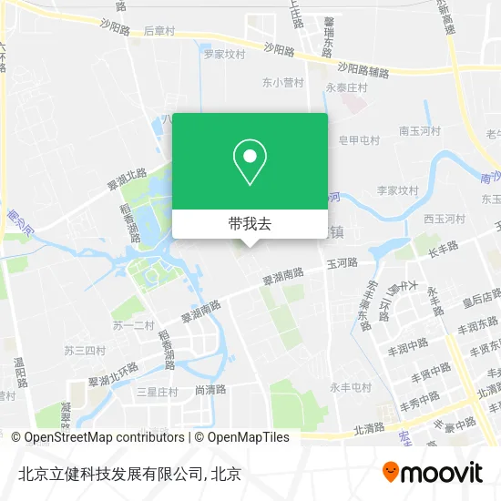北京立健科技发展有限公司地图
