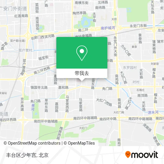 丰台区少年宫地图