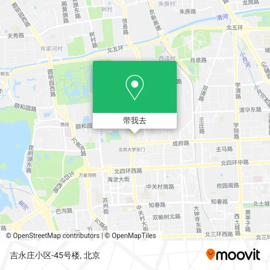 吉永庄小区-45号楼地图