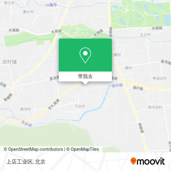 上店工业区地图