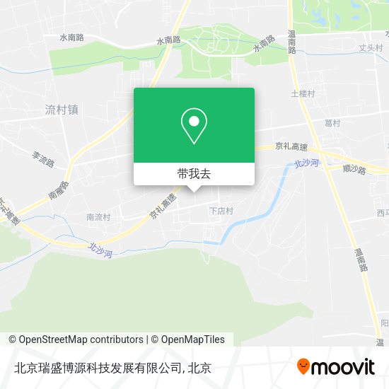 北京瑞盛博源科技发展有限公司地图