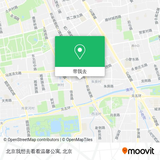 北京我想去看看温馨公寓地图