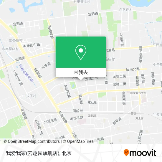 我爱我家(云趣园旗舰店)地图