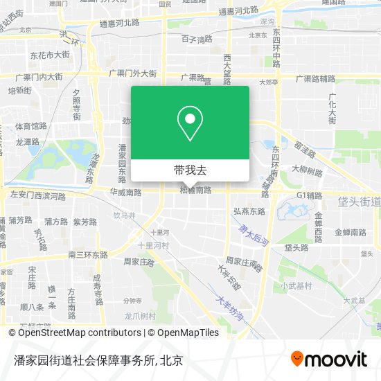 潘家园街道社会保障事务所地图