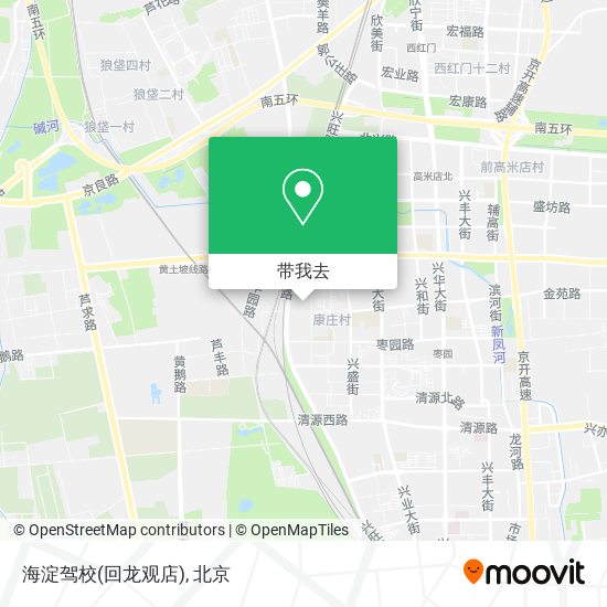 海淀驾校(回龙观店)地图