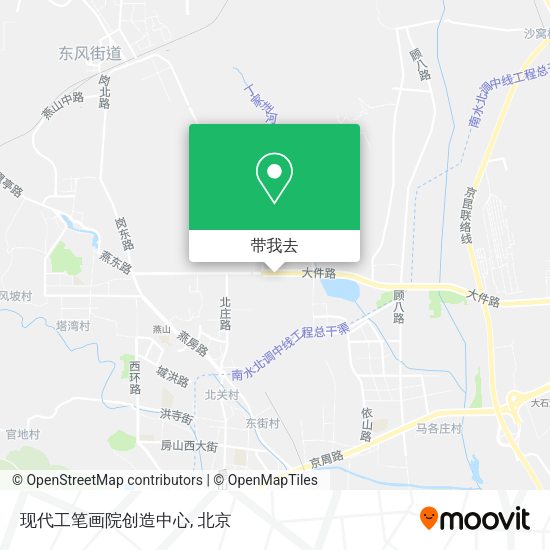 现代工笔画院创造中心地图