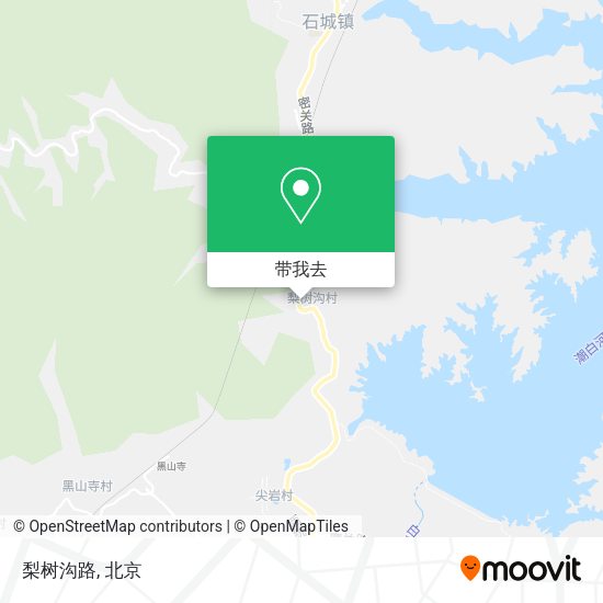 梨树沟路地图