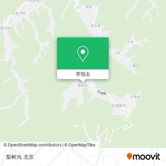 梨树沟地图