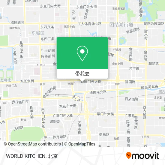 WORLD KITCHEN地图
