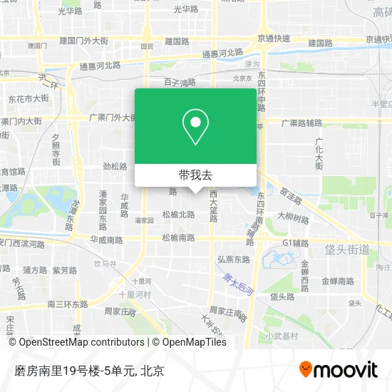 磨房南里19号楼-5单元地图