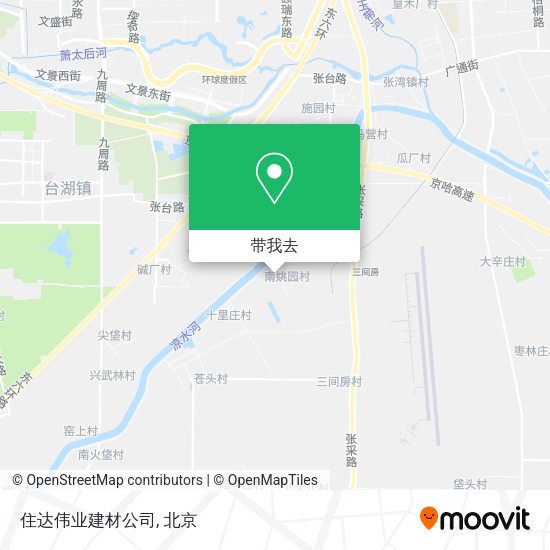 住达伟业建材公司地图
