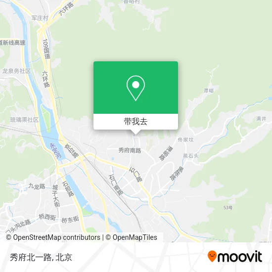 秀府北一路地图