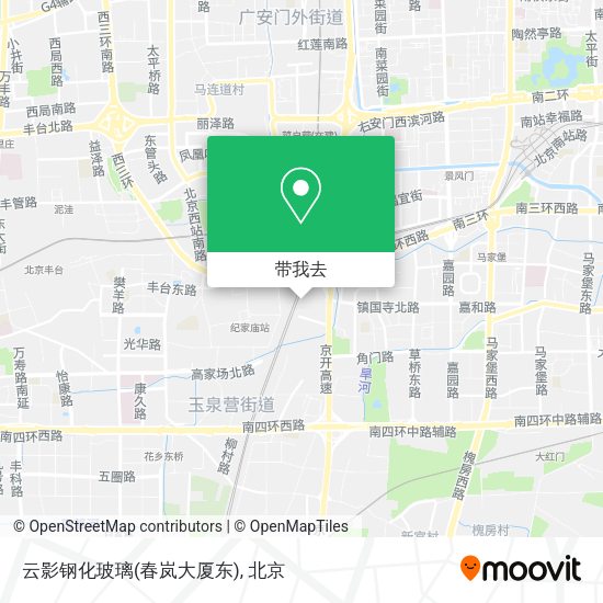 云影钢化玻璃(春岚大厦东)地图