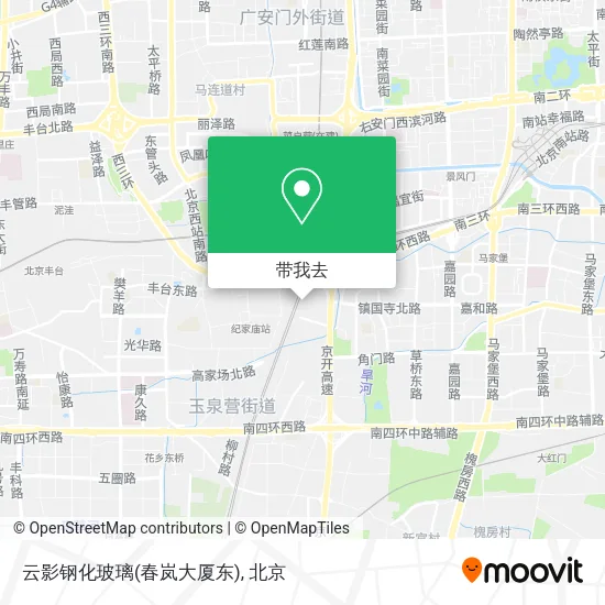 云影钢化玻璃(春岚大厦东)地图