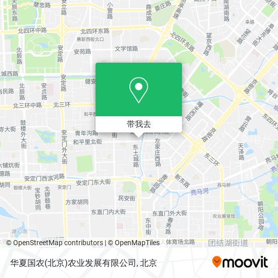 华夏国农(北京)农业发展有限公司地图