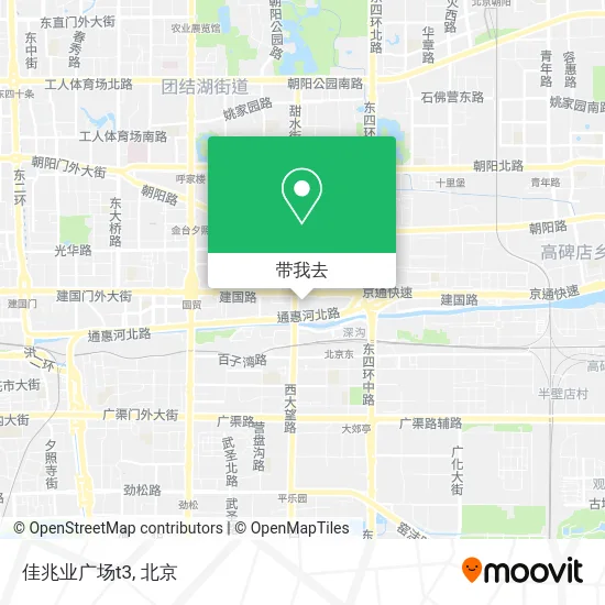 佳兆业广场t3地图