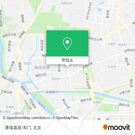 通瑞嘉苑-东门地图