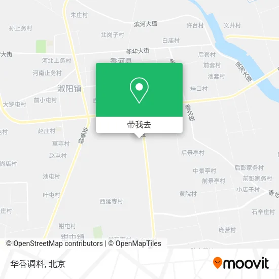华香调料地图