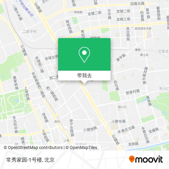 常秀家园-1号楼地图