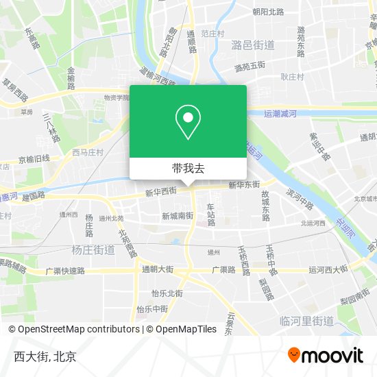 西大街地图