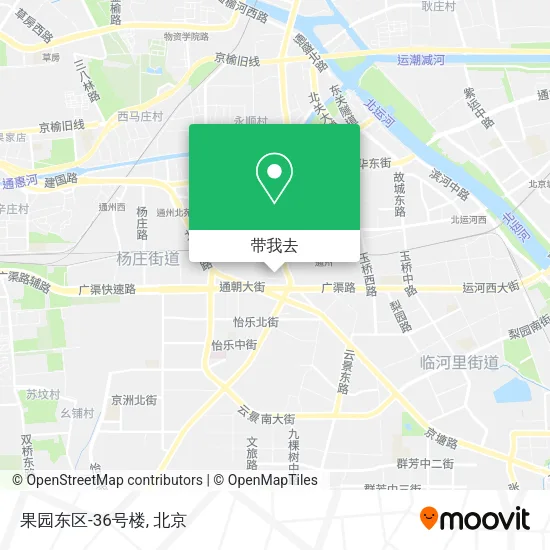 果园东区-36号楼地图