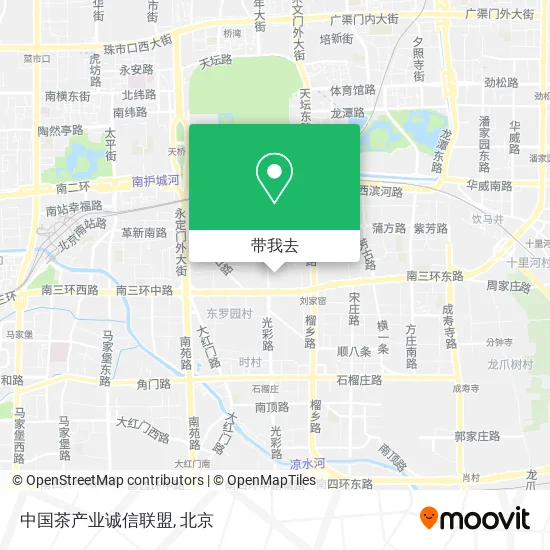 中国茶产业诚信联盟地图