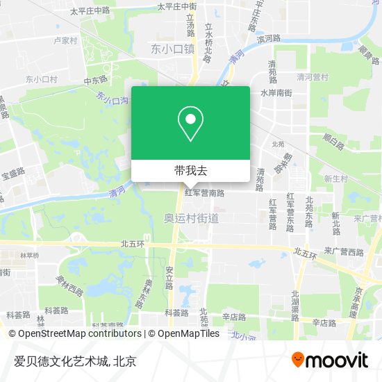 爱贝德文化艺术城地图