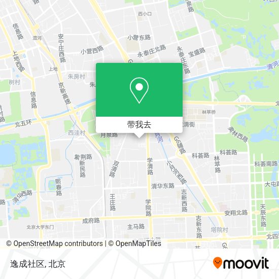 逸成社区地图