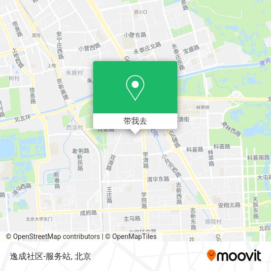 逸成社区-服务站地图