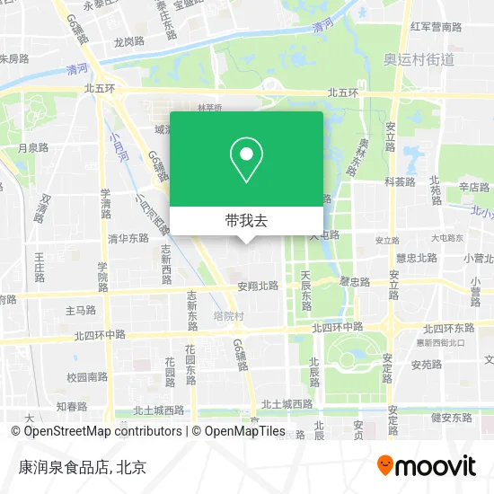 康润泉食品店地图