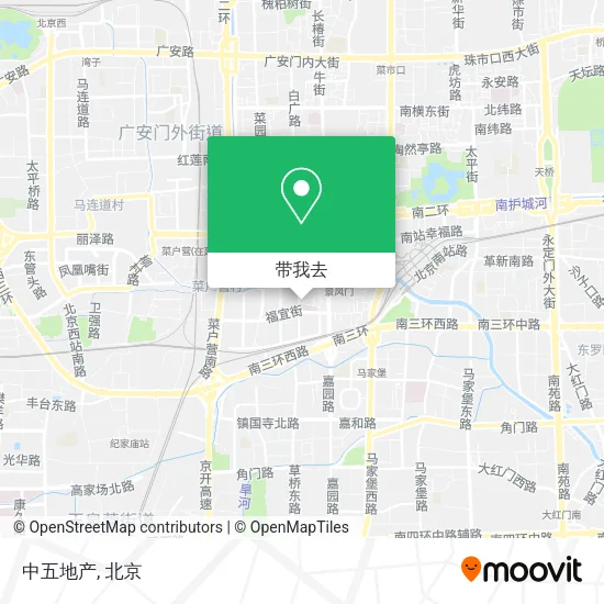 中五地产地图