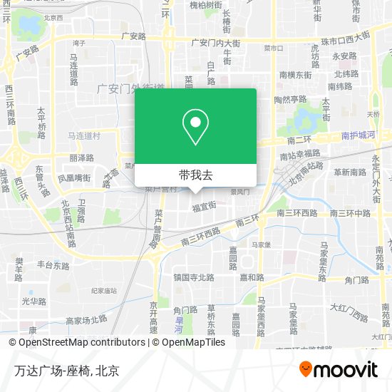 万达广场-座椅地图