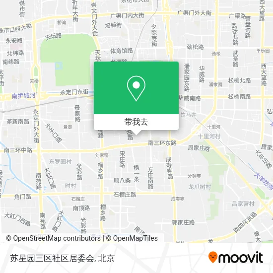 苏星园三区社区居委会地图