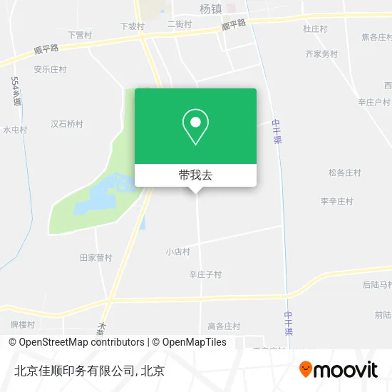 北京佳顺印务有限公司地图