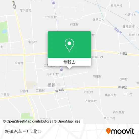 杨镇汽车三厂地图