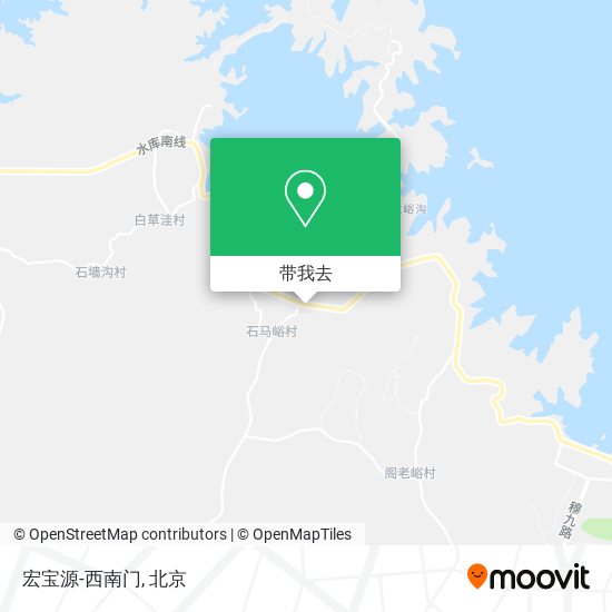 宏宝源-西南门地图