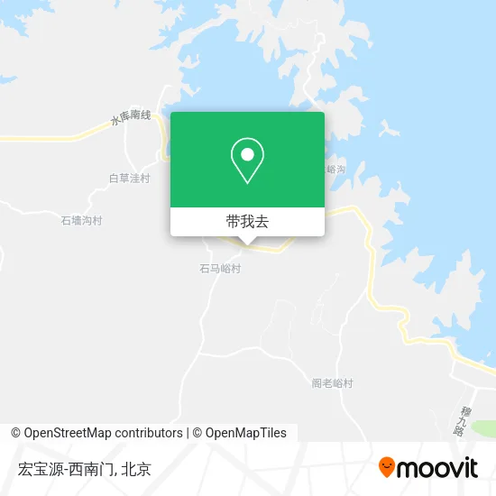 宏宝源-西南门地图