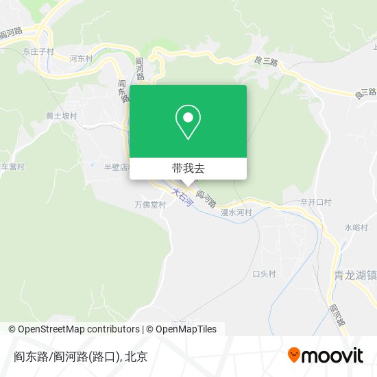 阎东路/阎河路(路口)地图