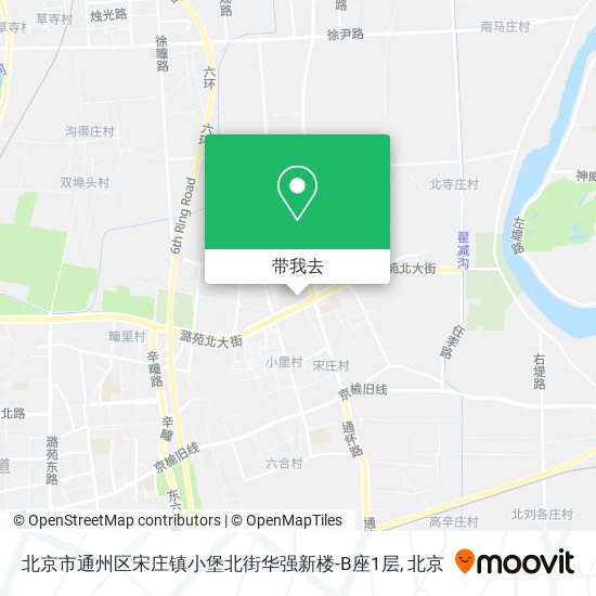 北京市通州区宋庄镇小堡北街华强新楼-B座1层地图