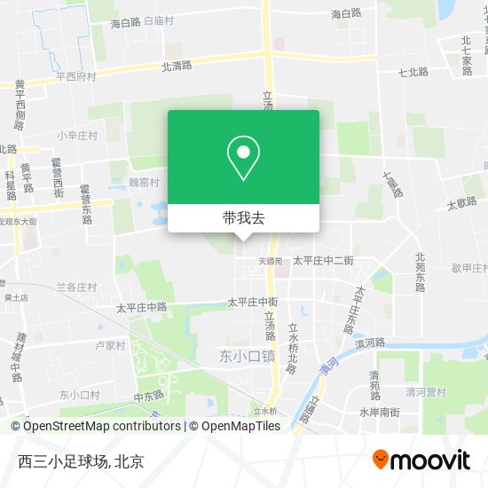 西三小足球场地图