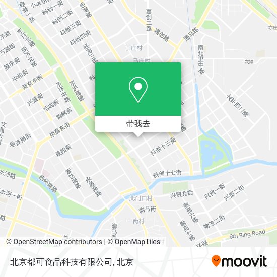北京都可食品科技有限公司地图