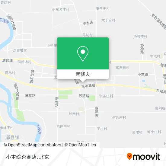 小屯综合商店地图