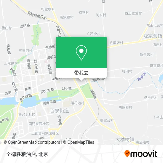 全德胜粮油店地图